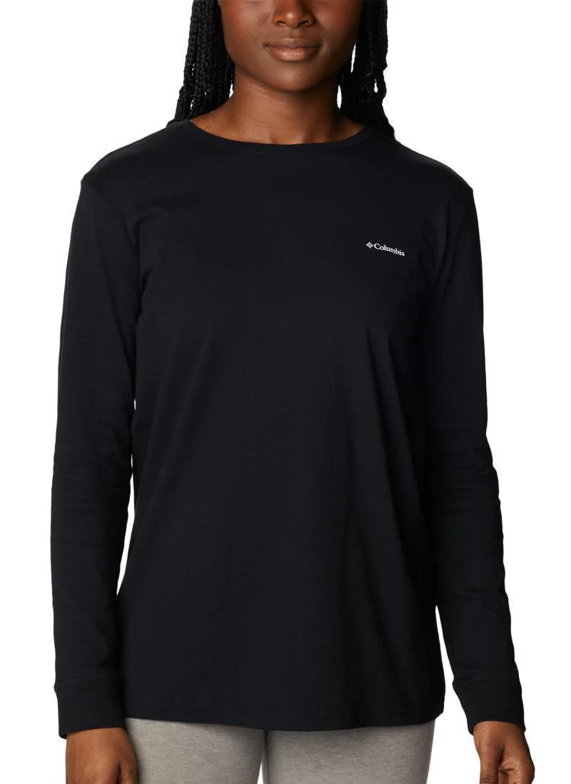 North Cascades Back Graphic LS Tee - Womens