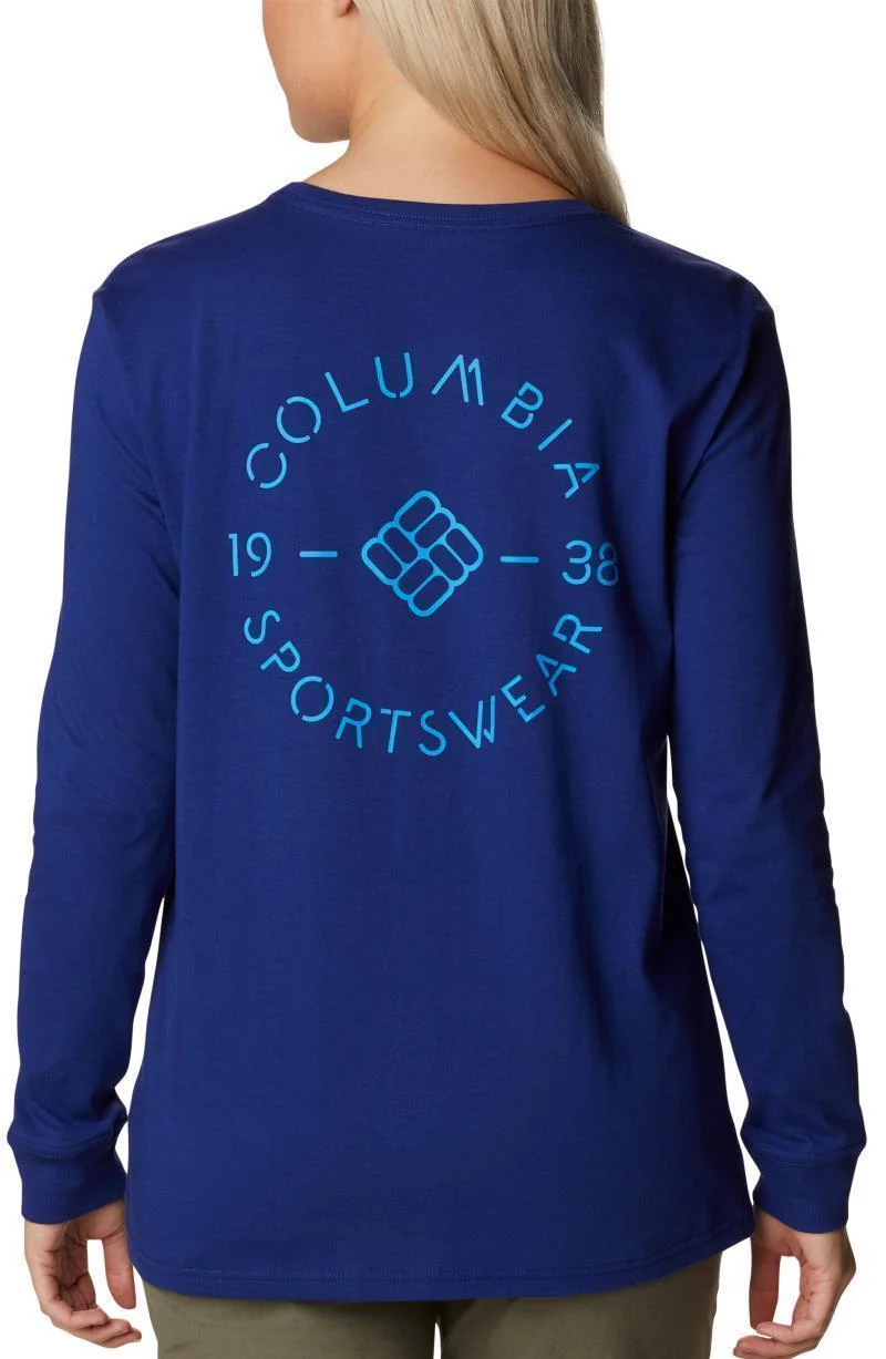 North Cascades Back Graphic LS Tee - Womens - Image 12