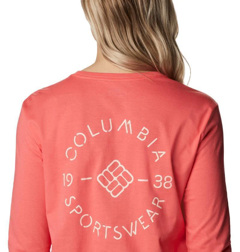 North Cascades Back Graphic LS Tee - Womens - Image 24