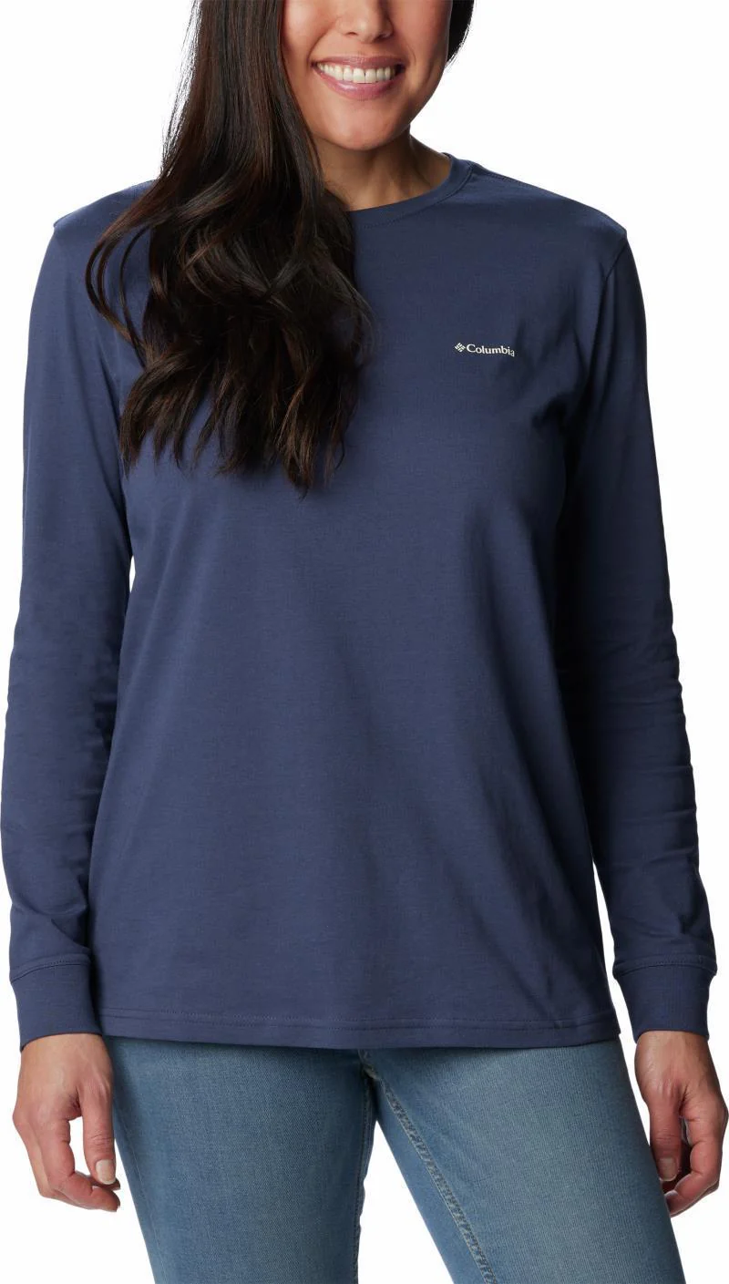 North Cascades Back Graphic LS Tee - Womens - Image 28