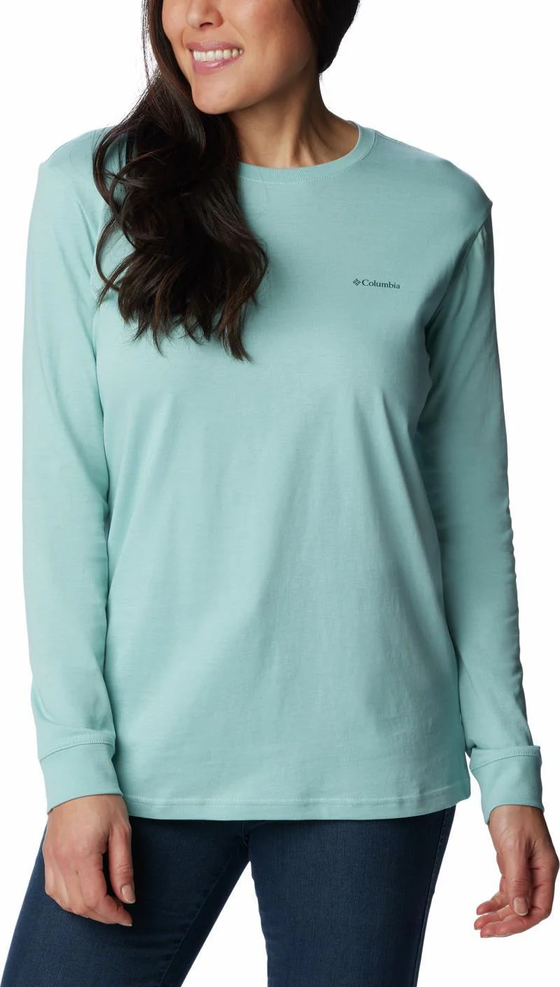 North Cascades Back Graphic LS Tee - Womens - Image 30