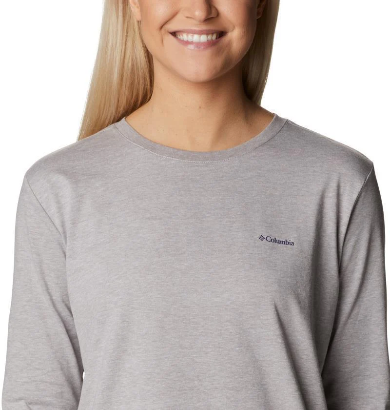 North Cascades Back Graphic LS Tee - Womens - Image 8