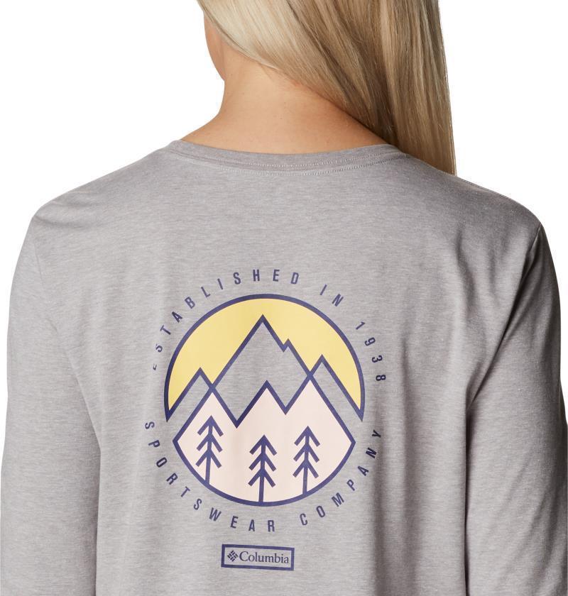 North Cascades Back Graphic LS Tee - Womens - Image 9