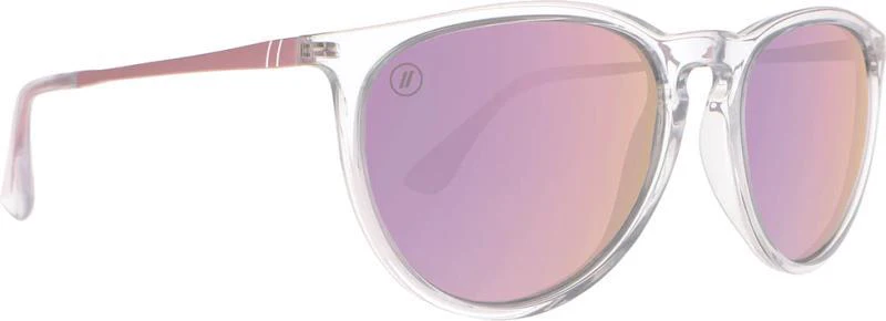 North Park - Aspen Rose, Crystal Clear Frame, Polarized Rose Gold Lens