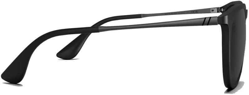 North Park - Matte Black, Matte Black Frame, Polarized Smoke Lens - Image 2