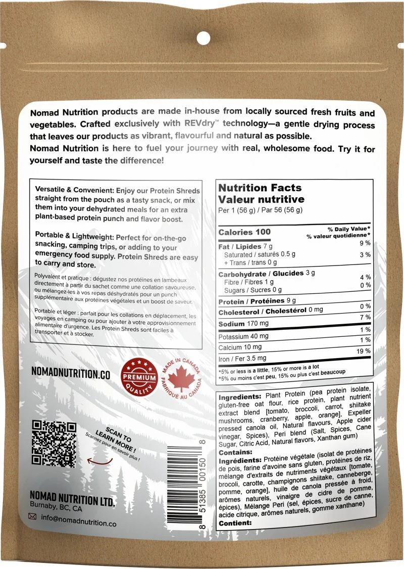 Not Very Peri Peri Protein Shreds - 56g / 2oz - Image 2