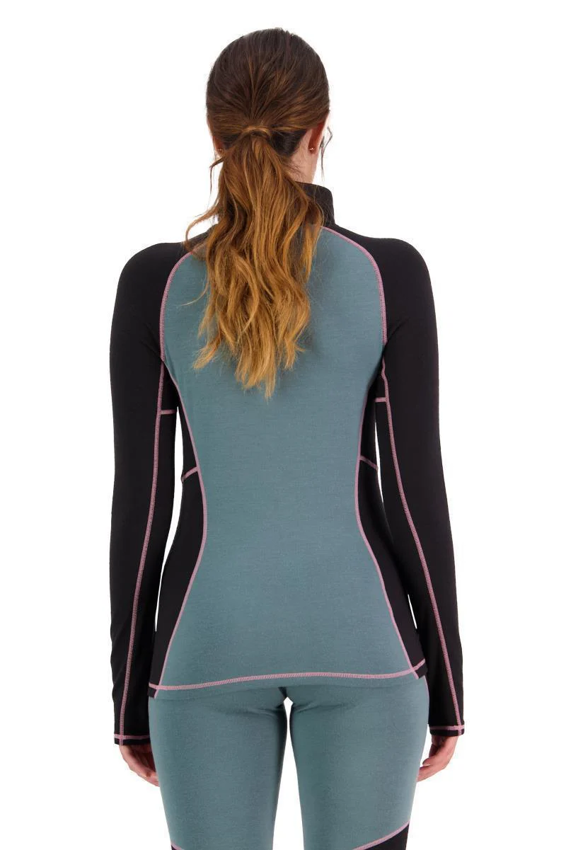 Olympus Merino Base Layer 1/2 Zip LS - Womens - Image 10