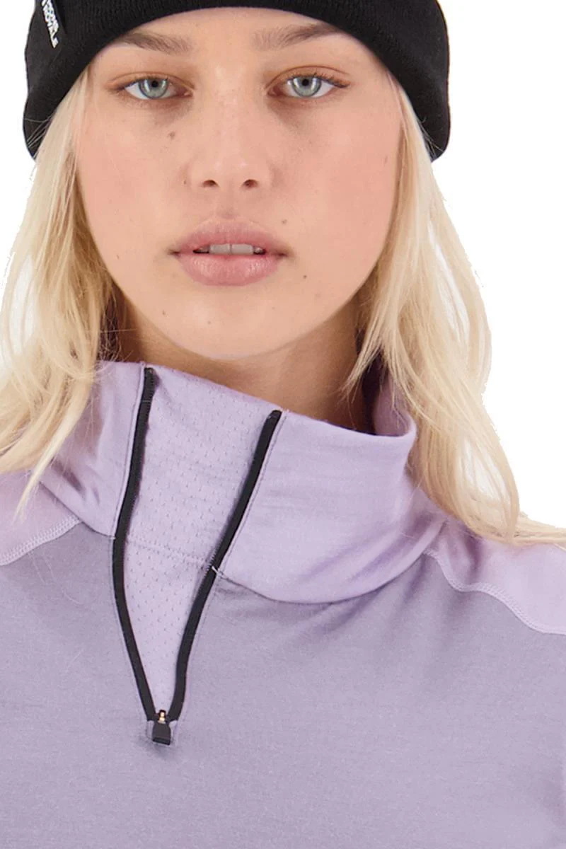 Olympus Merino Base Layer 1/2 Zip LS - Womens - Image 15