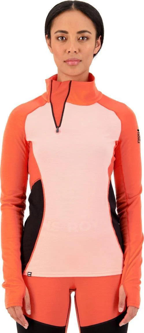 Olympus Merino Base Layer 1/2 Zip LS - Womens - Image 2