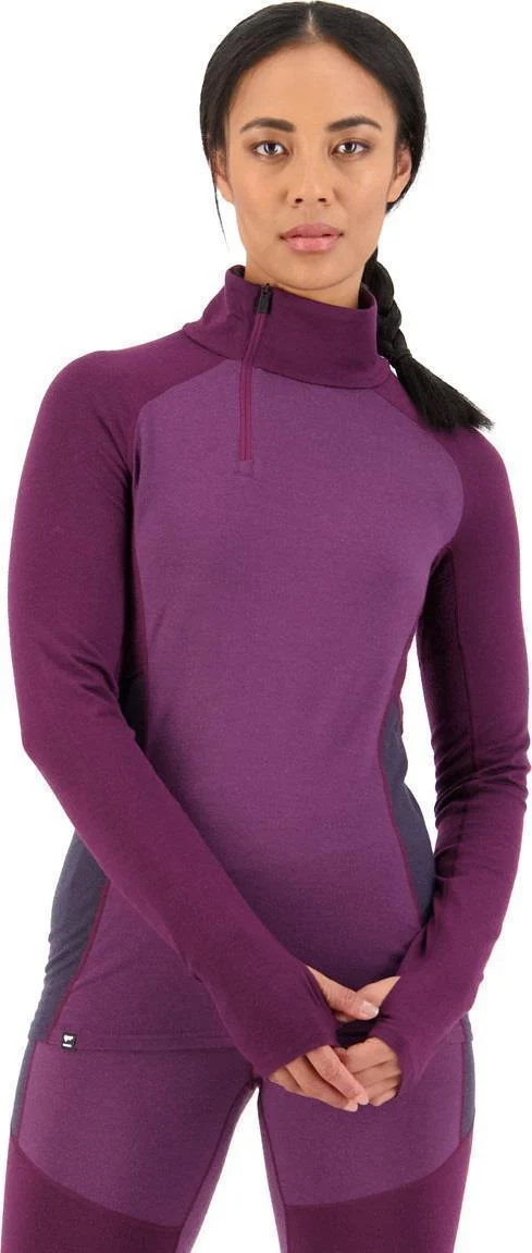 Olympus Merino Base Layer 1/2 Zip LS - Womens - Image 5