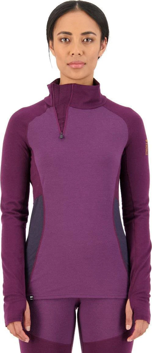 Olympus Merino Base Layer 1/2 Zip LS - Womens - Image 6