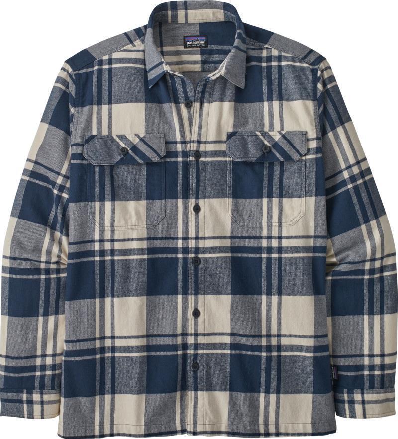 Organic Cotton Midweight Fjord Flannel LS Shirt - Mens - Image 15