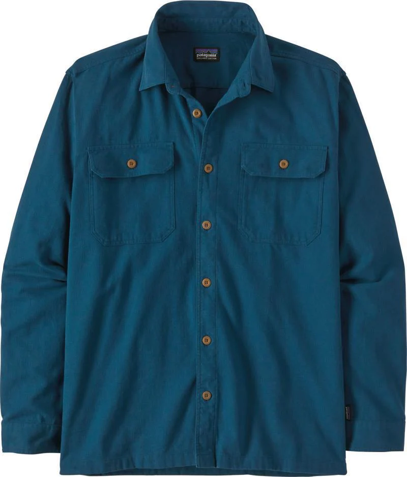Organic Cotton Midweight Fjord Flannel LS Shirt - Mens - Image 20