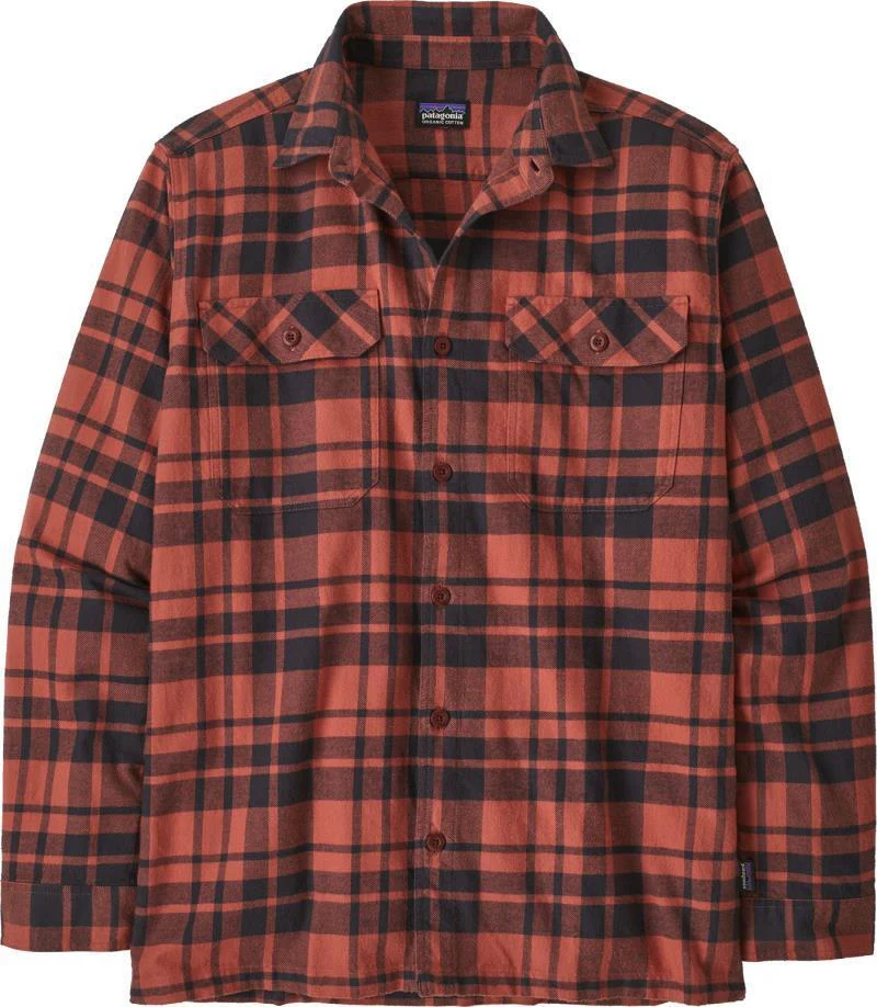 Organic Cotton Midweight Fjord Flannel LS Shirt - Mens - Image 21