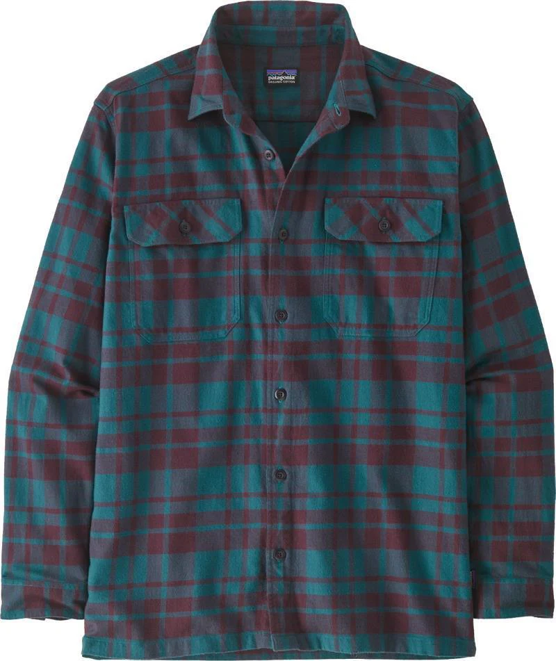Organic Cotton Midweight Fjord Flannel LS Shirt - Mens - Image 22