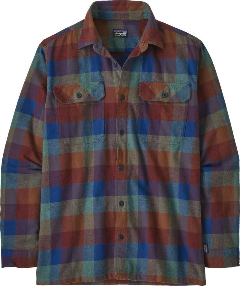 Organic Cotton Midweight Fjord Flannel LS Shirt - Mens - Image 23