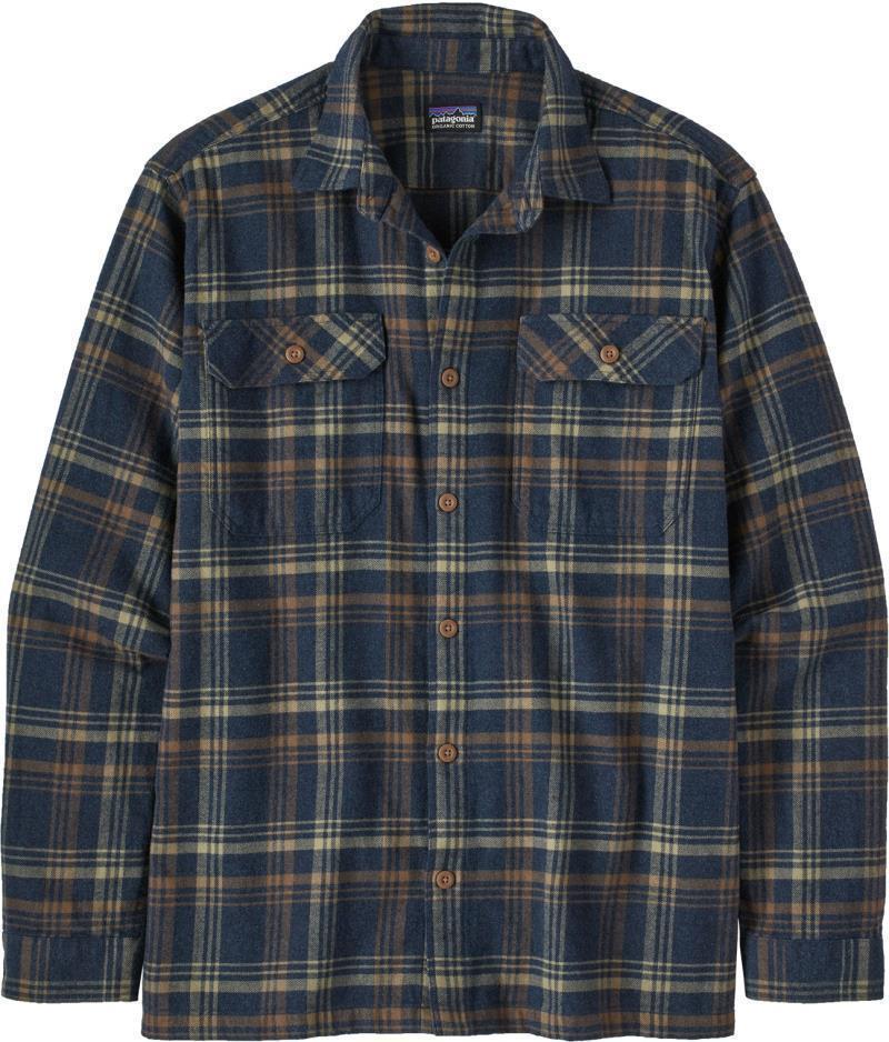 Organic Cotton Midweight Fjord Flannel LS Shirt - Mens - Image 4