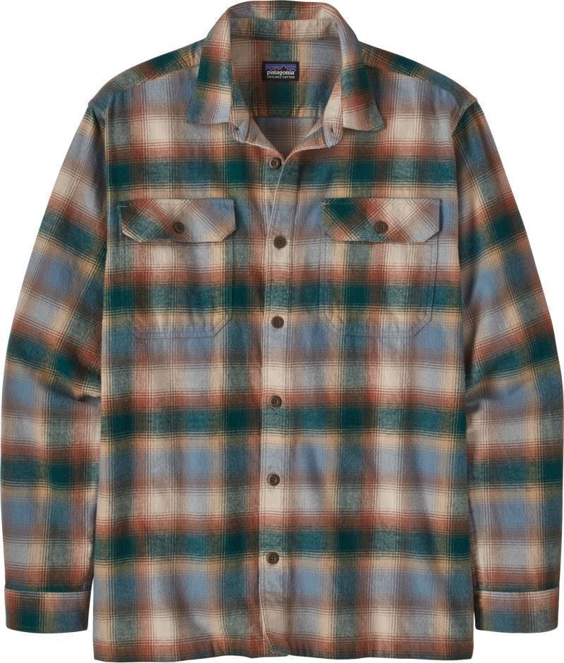 Organic Cotton Midweight Fjord Flannel LS Shirt - Mens - Image 8