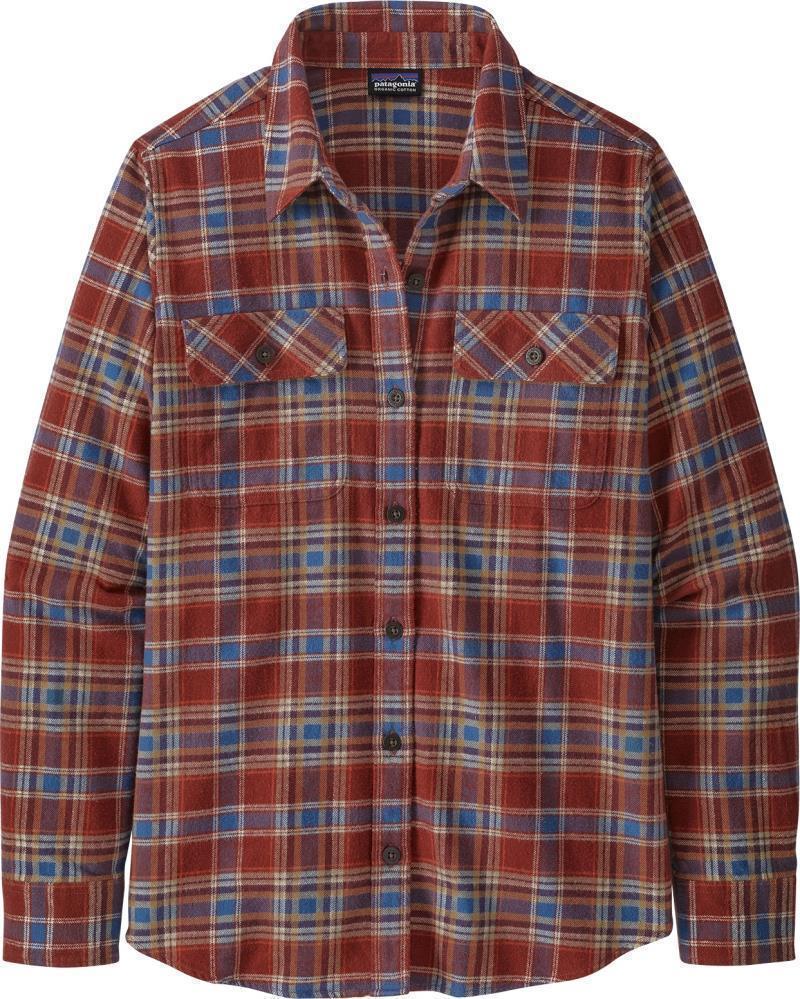 Organic Cotton Midweight Fjord Flannel LS Shirt - Womens - Image 11
