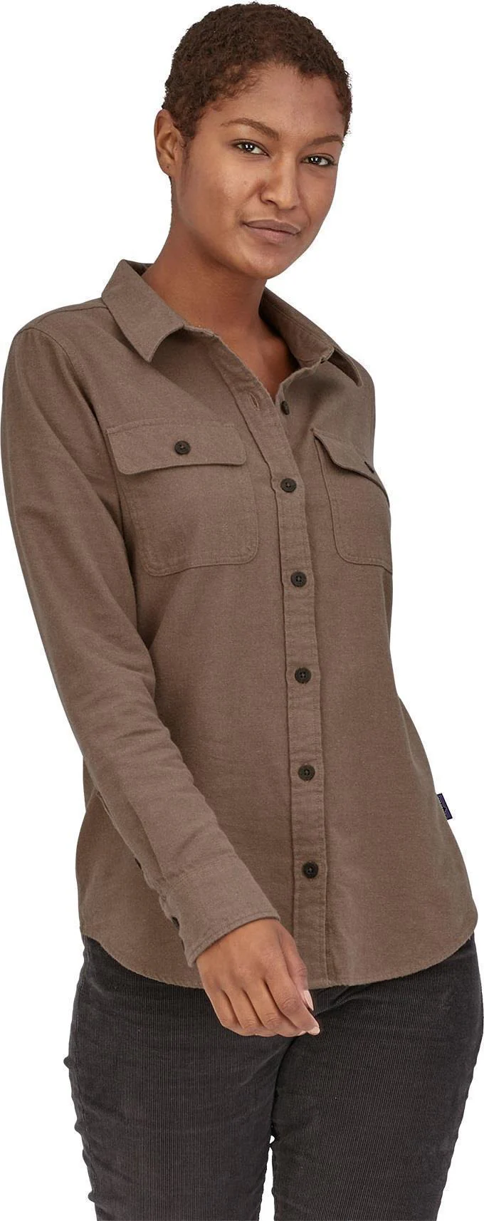 Organic Cotton Midweight Fjord Flannel LS Shirt - Womens - Image 15