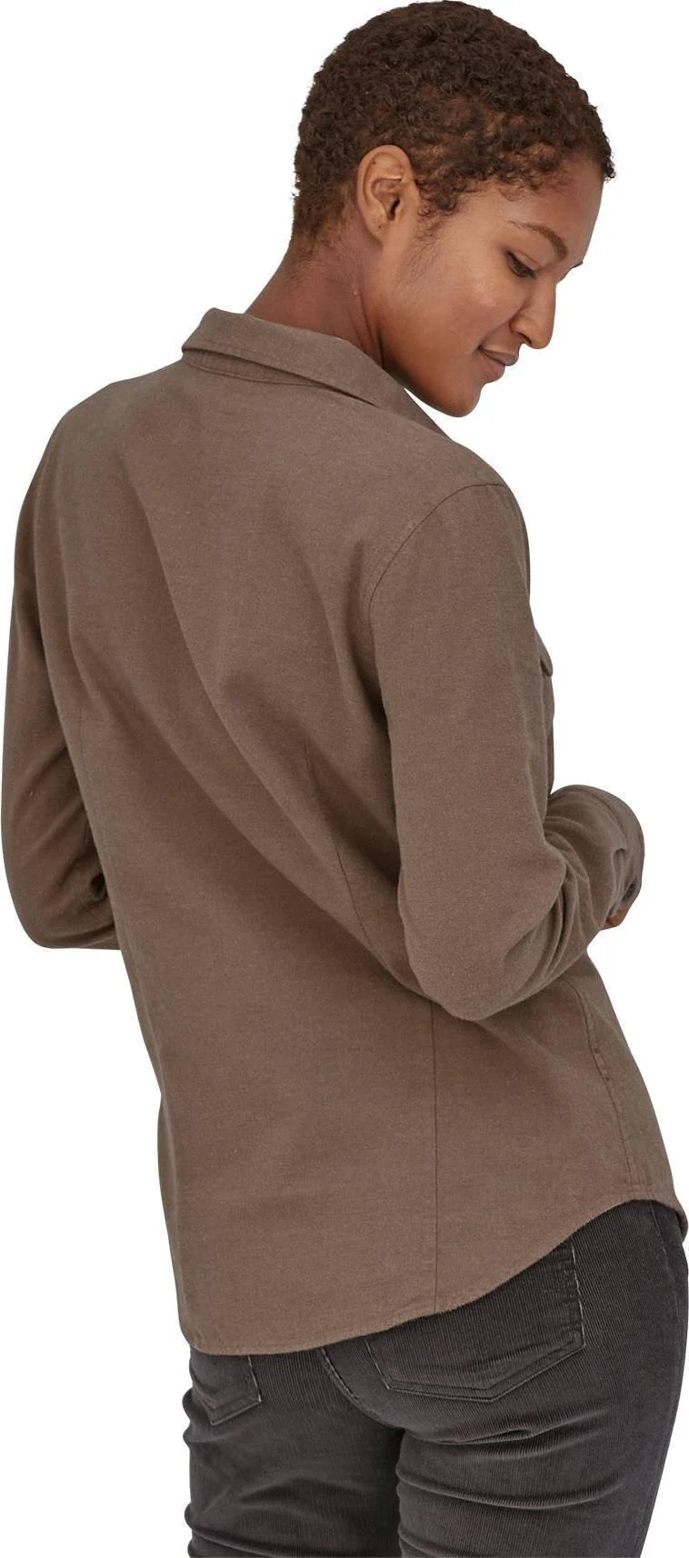 Organic Cotton Midweight Fjord Flannel LS Shirt - Womens - Image 16