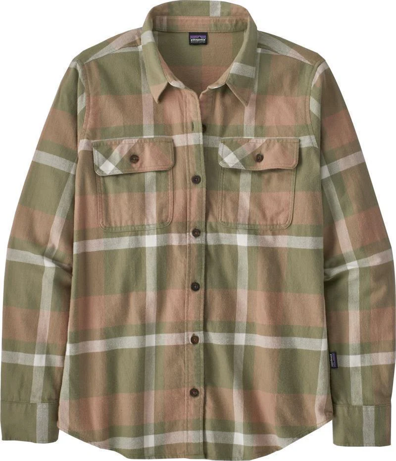 Organic Cotton Midweight Fjord Flannel LS Shirt - Womens - Image 30