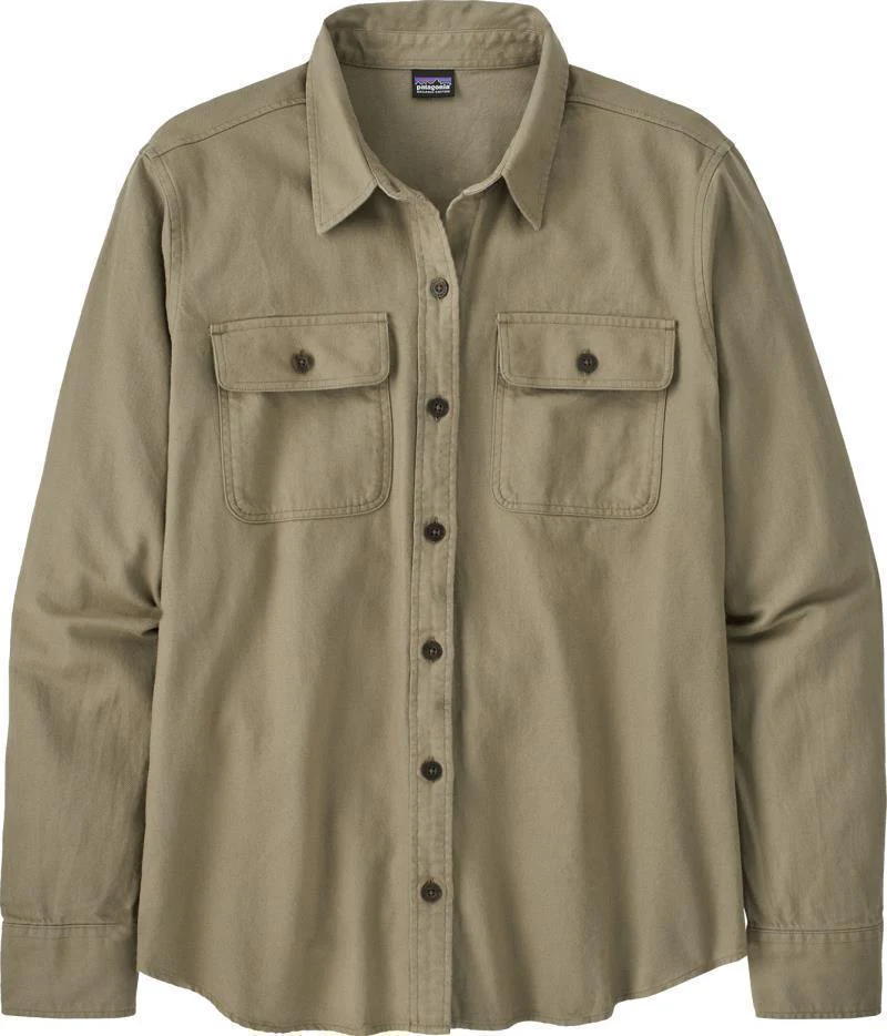 Organic Cotton Midweight Fjord Flannel LS Shirt - Womens - Image 32