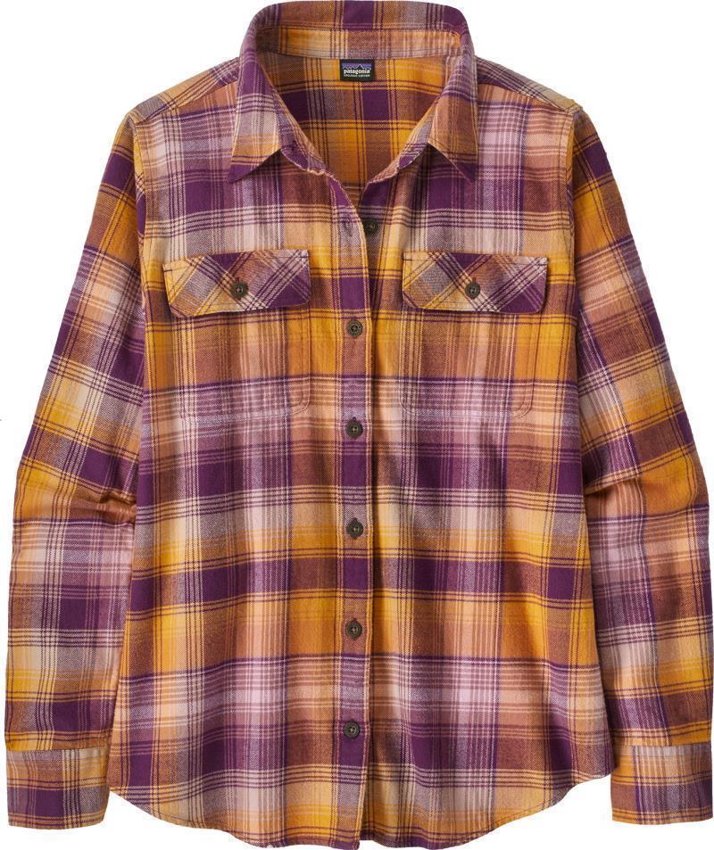 Organic Cotton Midweight Fjord Flannel LS Shirt - Womens - Image 36