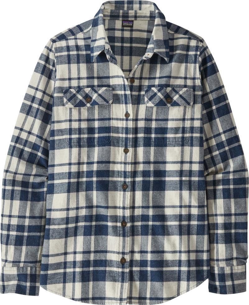 Organic Cotton Midweight Fjord Flannel LS Shirt - Womens - Image 37