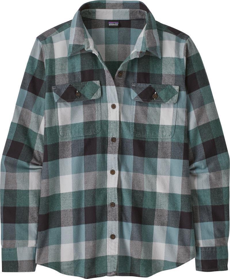 Organic Cotton Midweight Fjord Flannel LS Shirt - Womens - Image 38