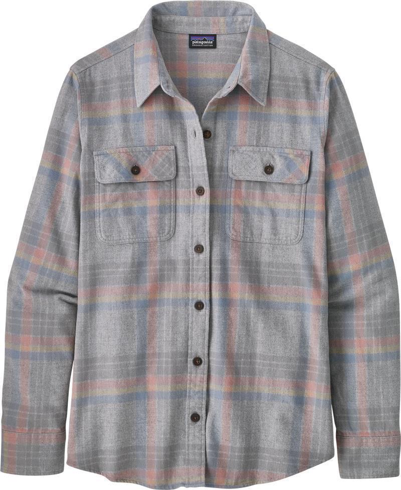 Organic Cotton Midweight Fjord Flannel LS Shirt - Womens - Image 5