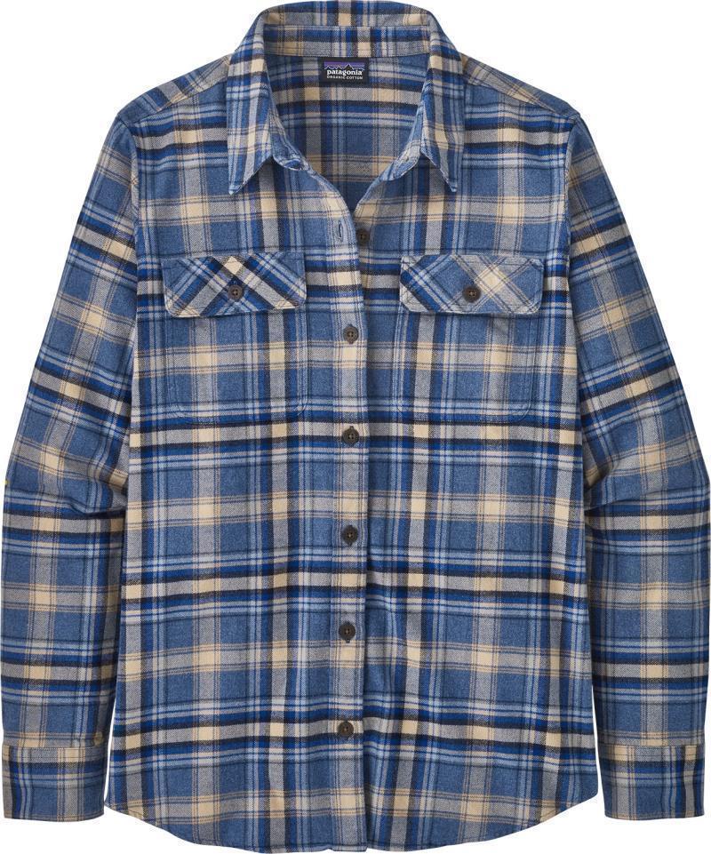 Organic Cotton Midweight Fjord Flannel LS Shirt - Womens - Image 8