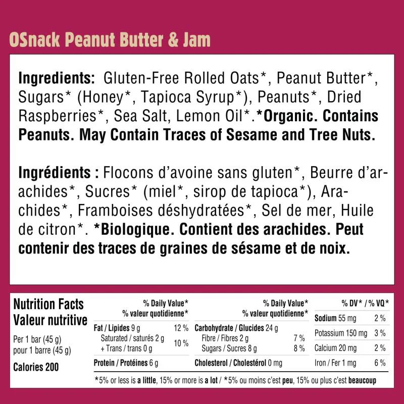 OSnack Peanut Butter & Jam - Image 2