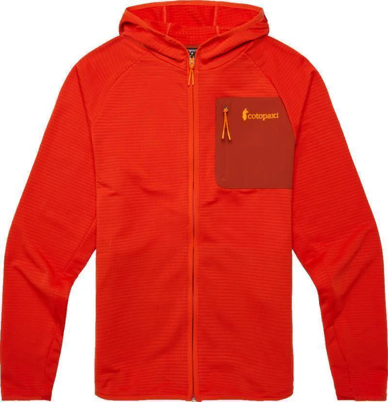 Otero Fleece Full-Zip Hooded Jacket - Mens - Image 3