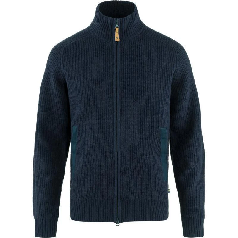 Ovik Zip Cardigan Knit - Mens - Image 2