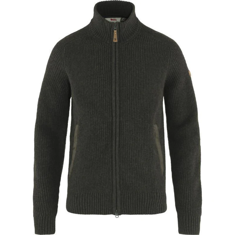 Ovik Zip Cardigan Knit - Mens - Image 3