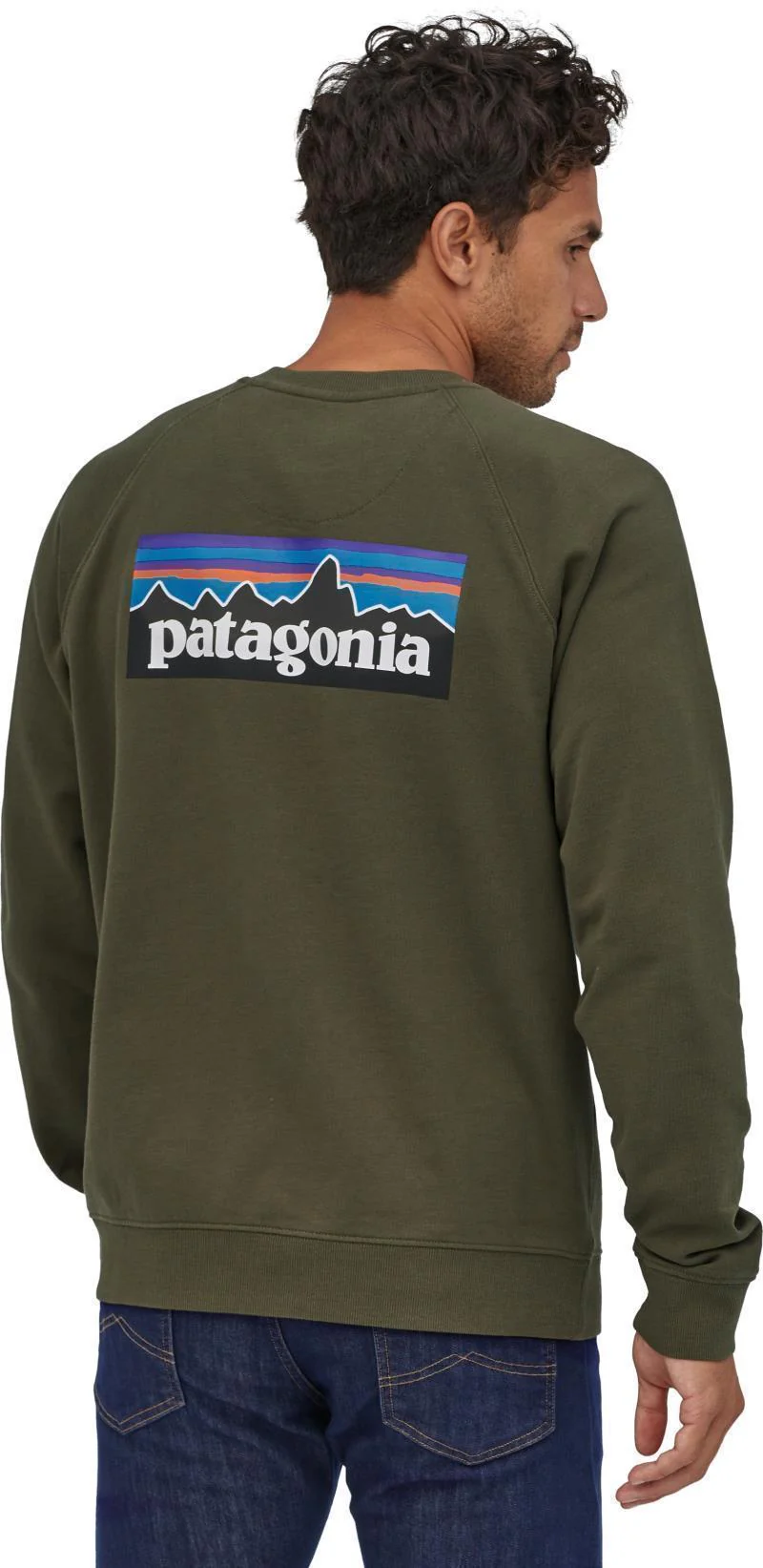 P-6 Logo Organic Crew Sweatshirt - Mens - Image 4