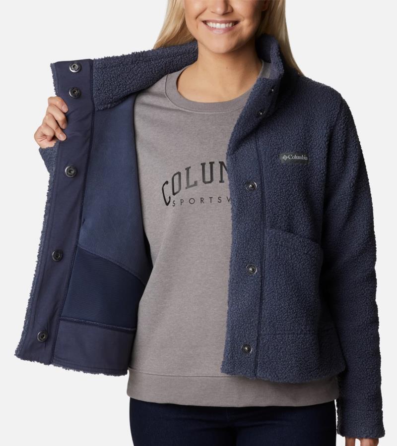 Panorama Snap Fleece Jacket - Womens - Image 15