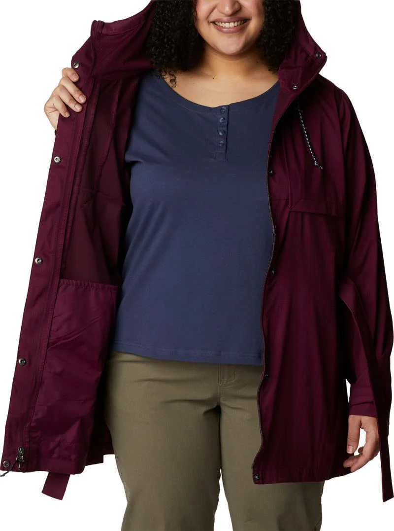 Pardon My Trench II Rain Jacket, Extended - Womens - Image 5