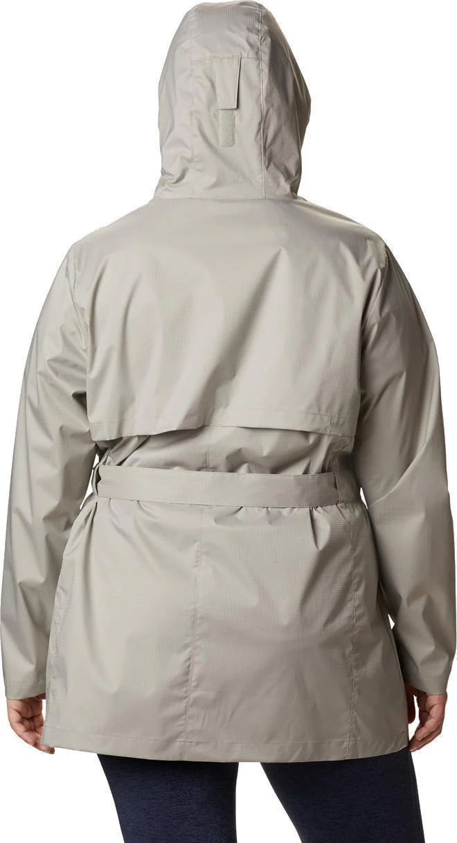 Pardon My Trench II Rain Jacket, Extended - Womens - Image 9