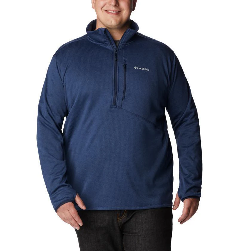 Park View Fleece Half Zip - Big - Mens - Image 13