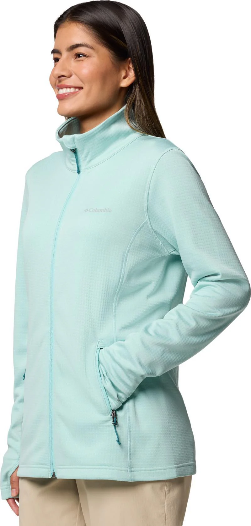 Park View Grid Fleece Full Zip - Womens - Image 83