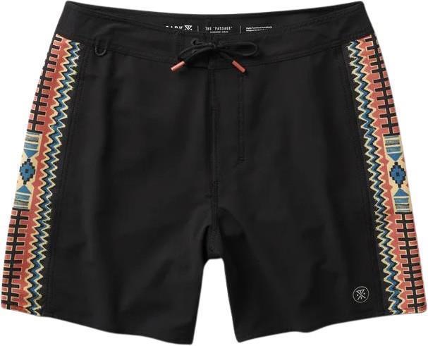 Passage Side Panel Boardshorts, 16" Outseam - Mens