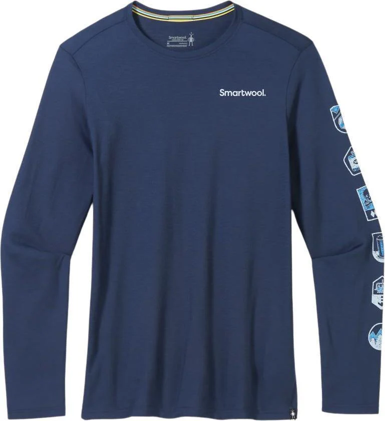 Patches LS Graphic Tee - Mens