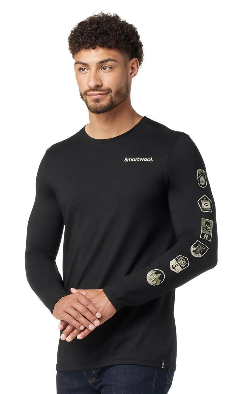 Patches LS Graphic Tee - Mens - Image 5