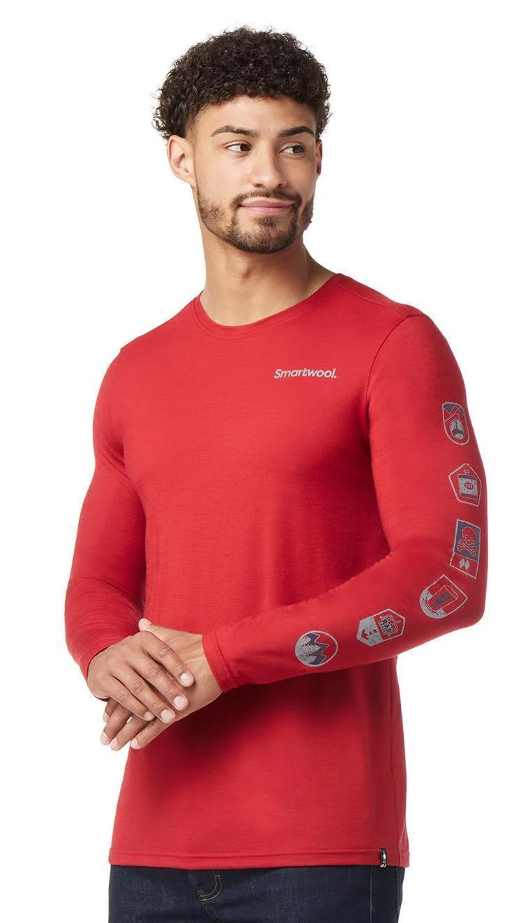 Patches LS Graphic Tee - Mens - Image 8