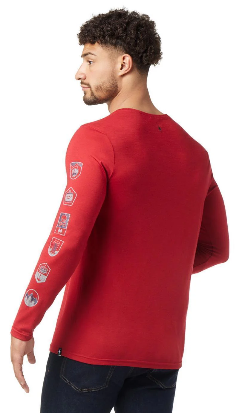 Patches LS Graphic Tee - Mens - Image 9