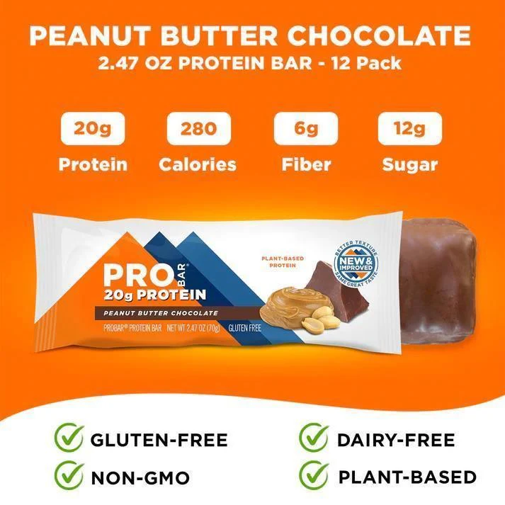 Protein Bar - Peanut Butter Chocolate - Image 2