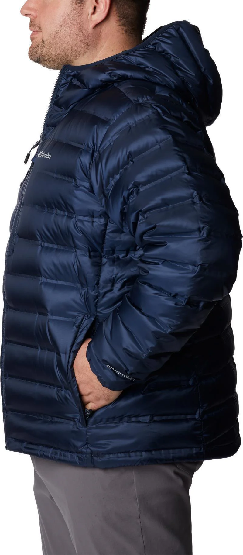 Pebble Peak Down Hooded Jacket - Big - Mens - Image 13