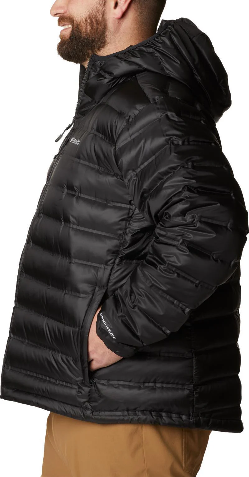 Pebble Peak Down Hooded Jacket - Big - Mens - Image 29